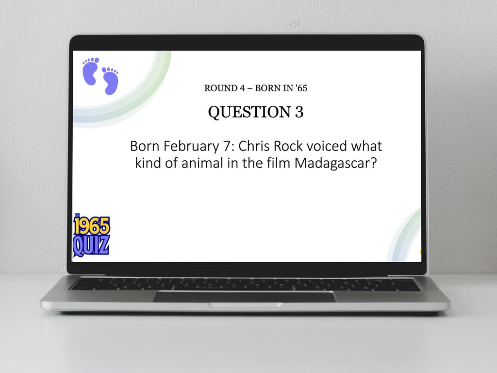 The 1965 Quiz Of The Year (PowerPoint and PDF)