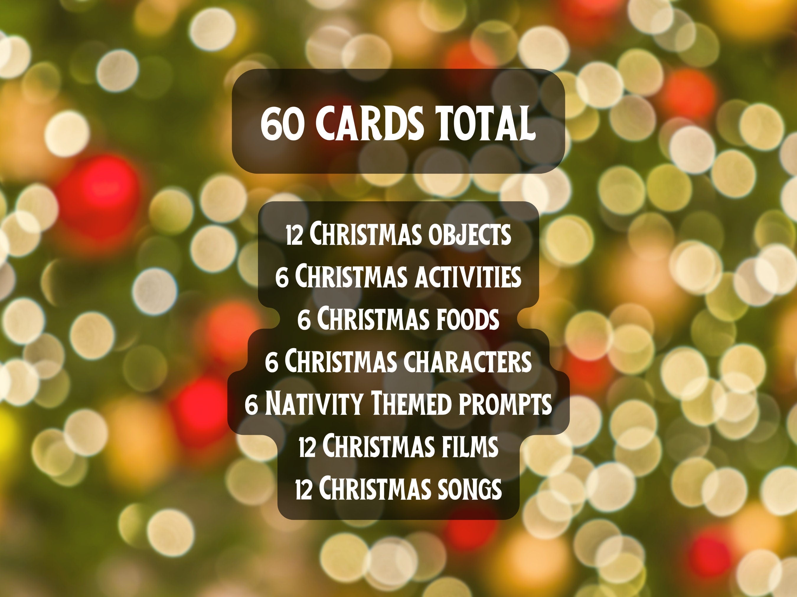 The Christmas Hat Game (Printable PDF)