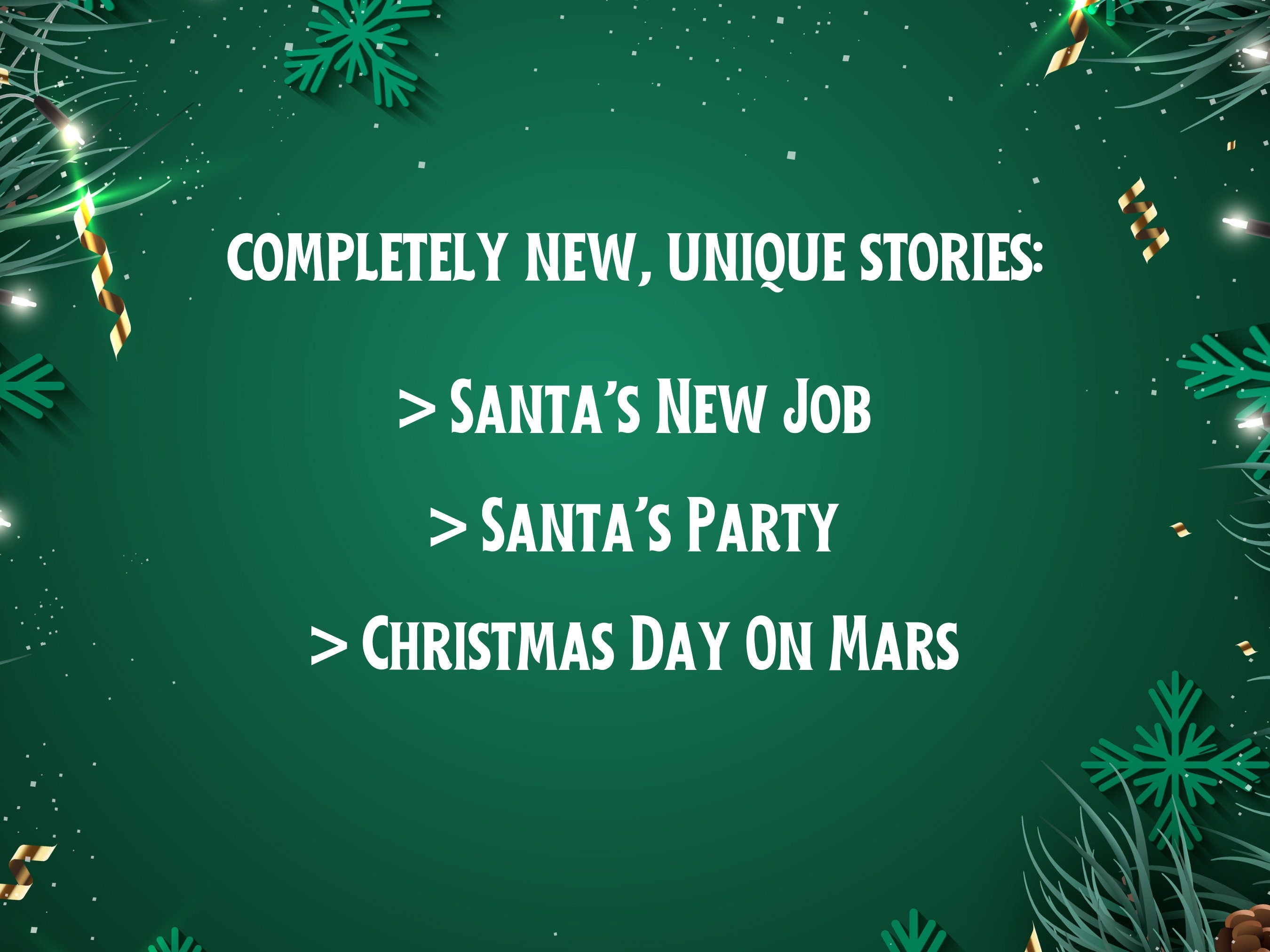 Christmas Mad Libs Printable Game For Kids, 3 Children's Christmas Day Story Party Games, Educational Xmas Fun for Children