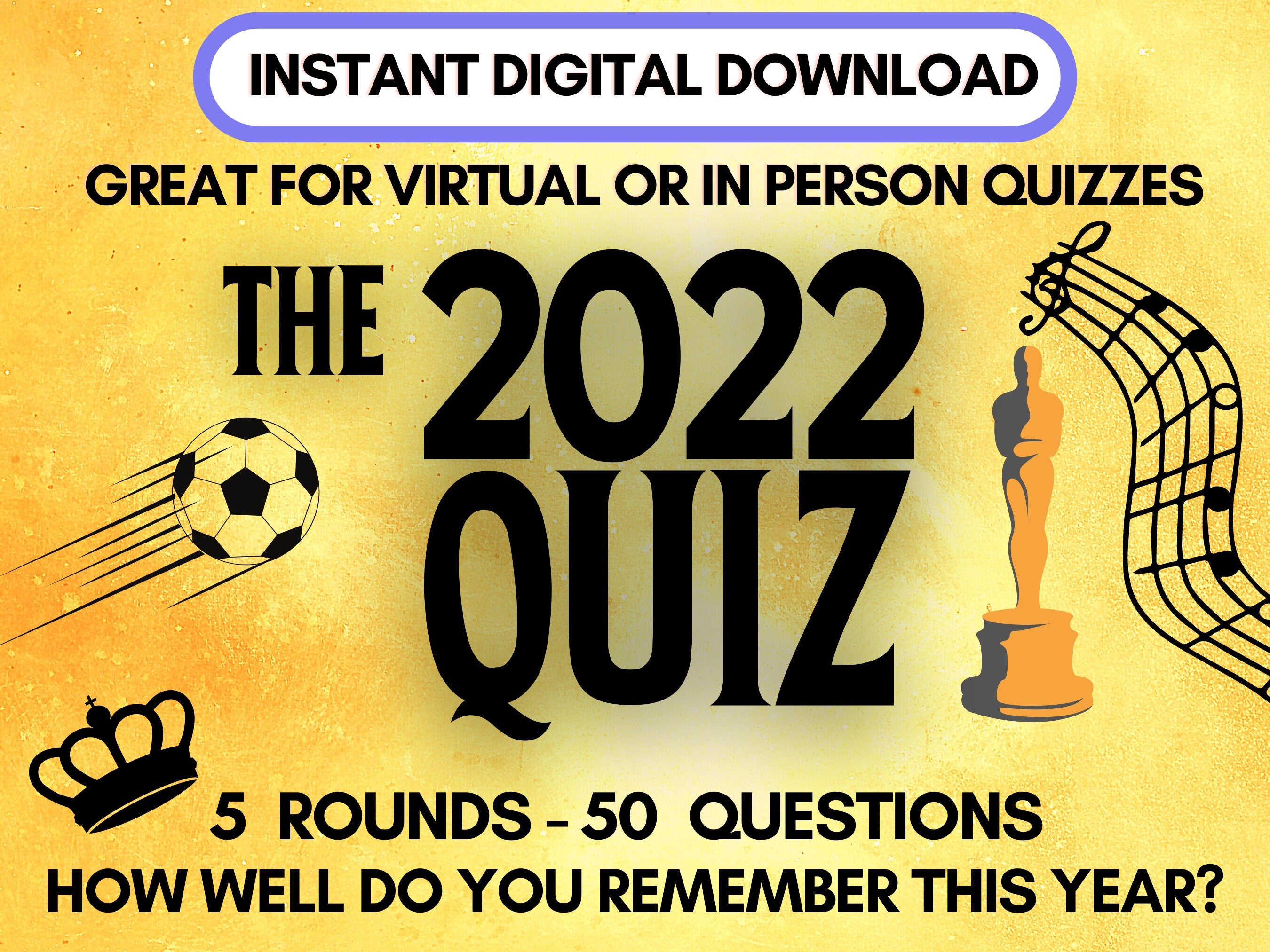 The Big Fat 2022 Quiz Of The Year