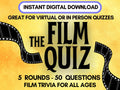 Film General Knowledge Quiz, Fun Movie Trivia For Zoom Calls