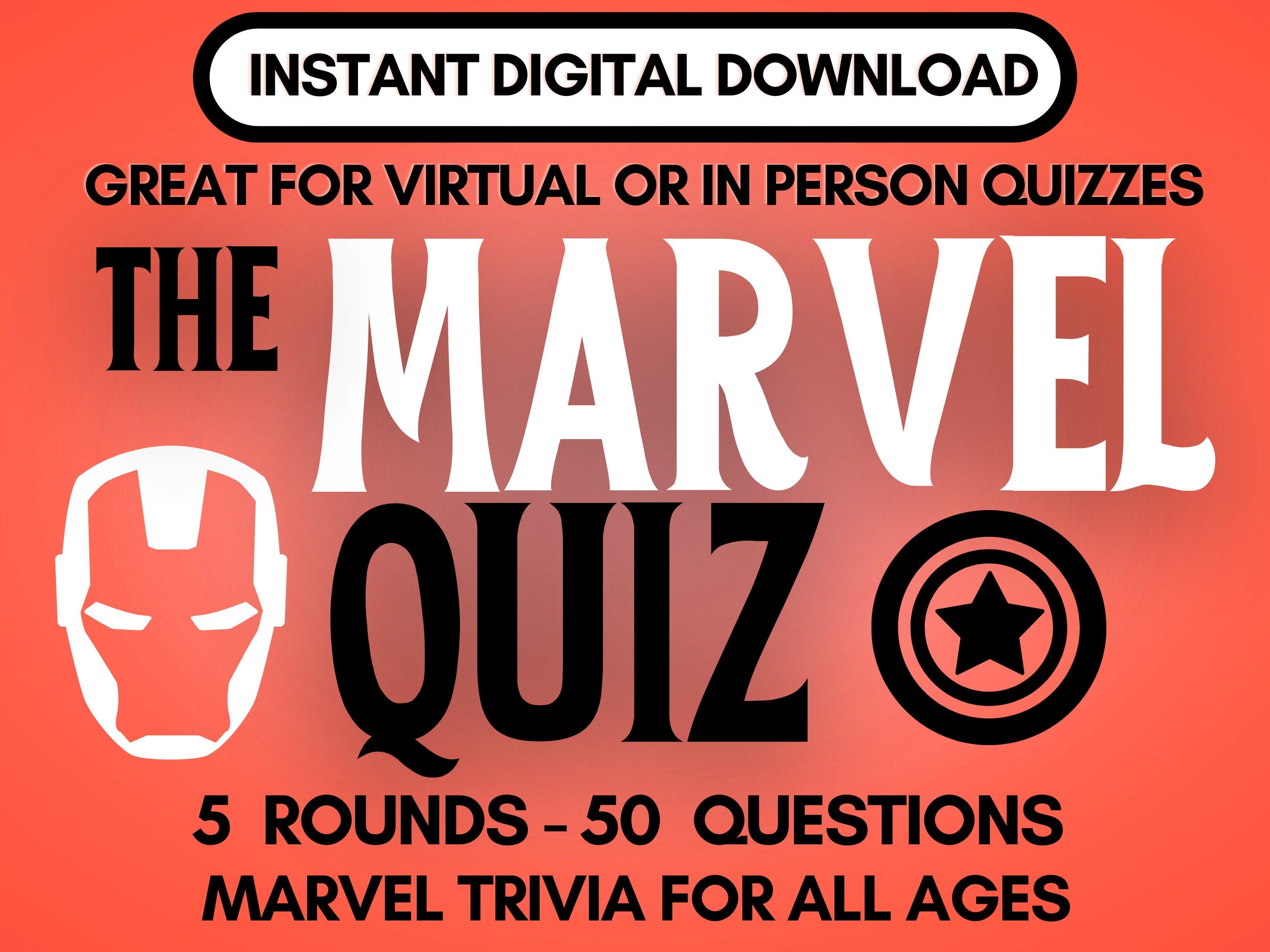 Marvel Film Trivia, MCU Movie General knowledge Quiz