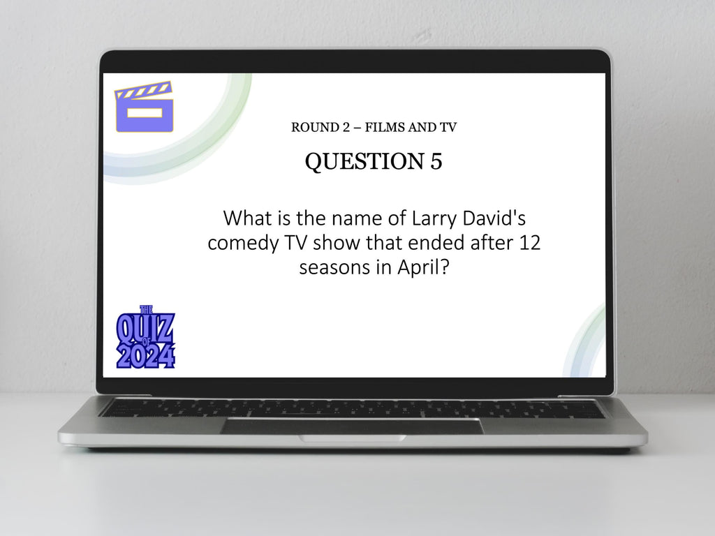 The 2024 Quiz Of The Year, Powerpoint and Printable Quiz