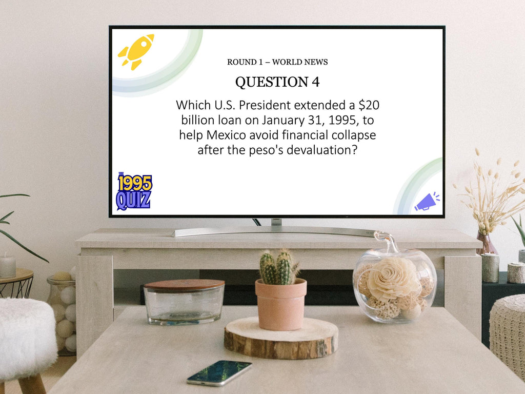 The 1995 Quiz Of The Year, 30th Birthday Quiz Game