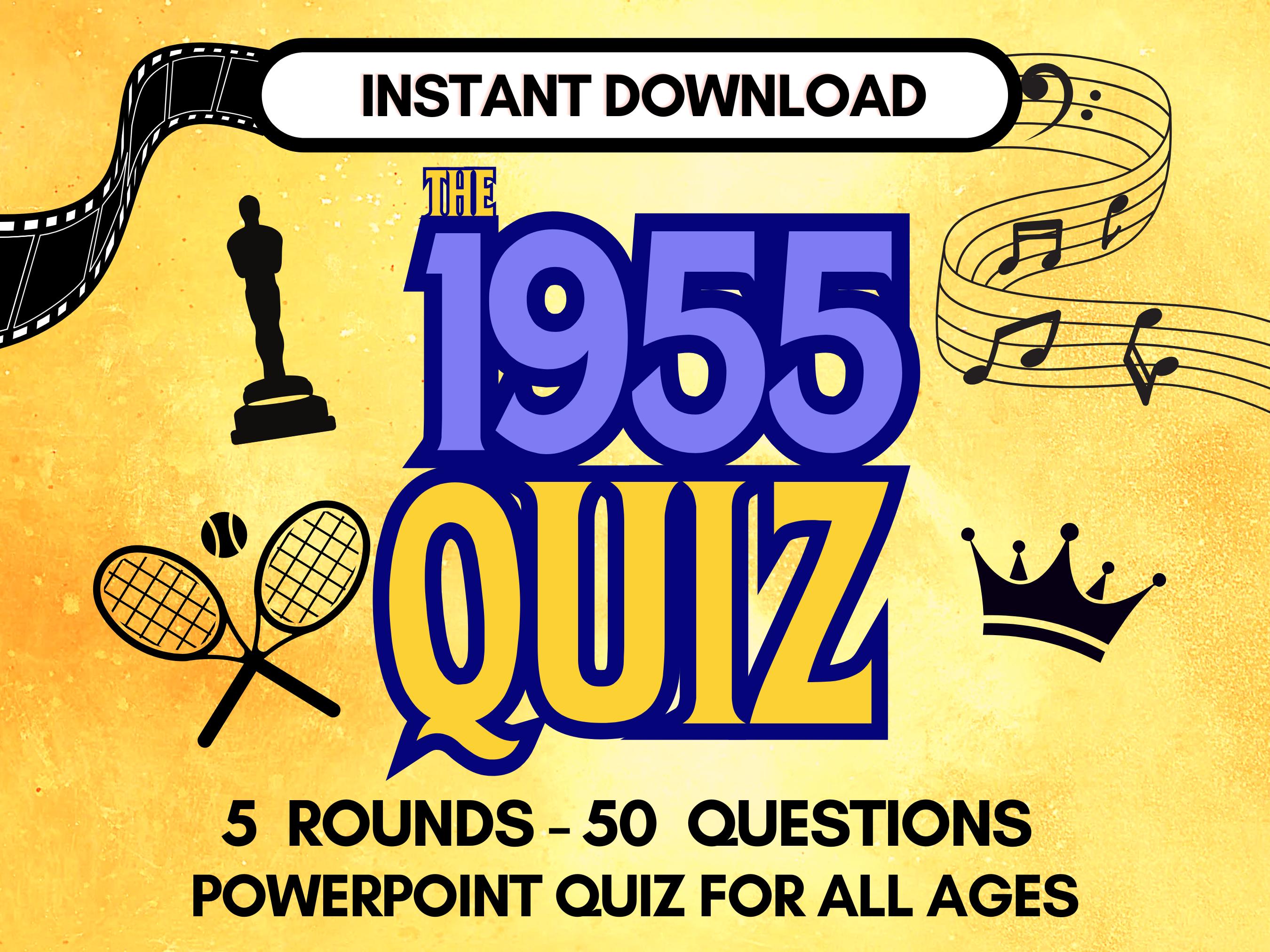 The 1955 Quiz Of The Year, 70th Birthday Quiz Game